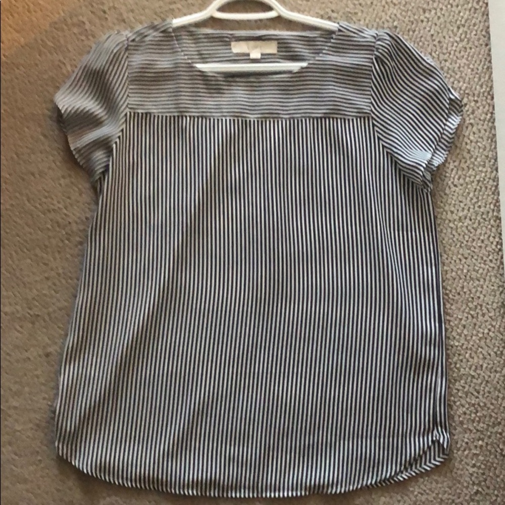 Loft striped top